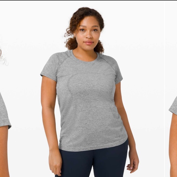 Lululemon NWT size 8 swiftly tech short-sleeve Aloha version - Picture 8 of 10